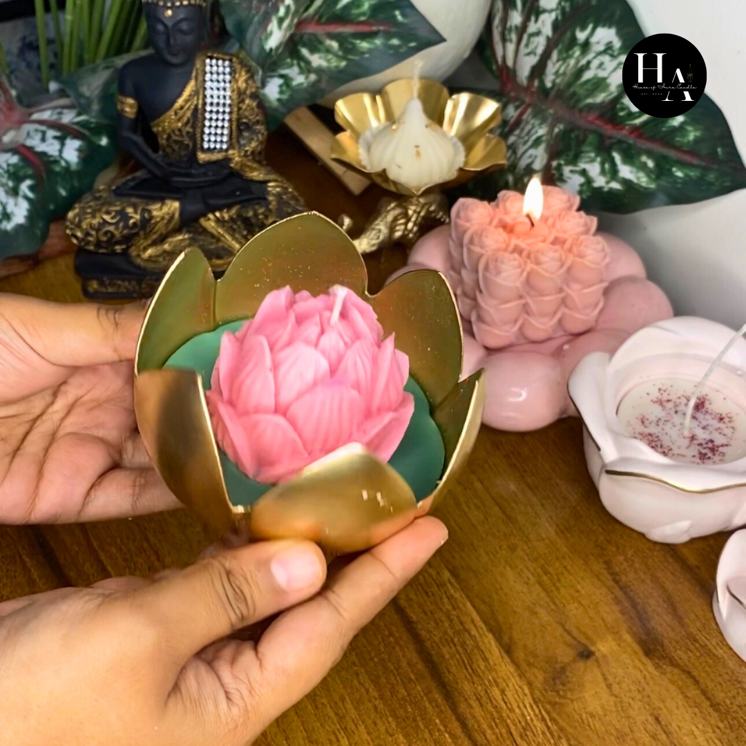 Lotus Urli Candle
