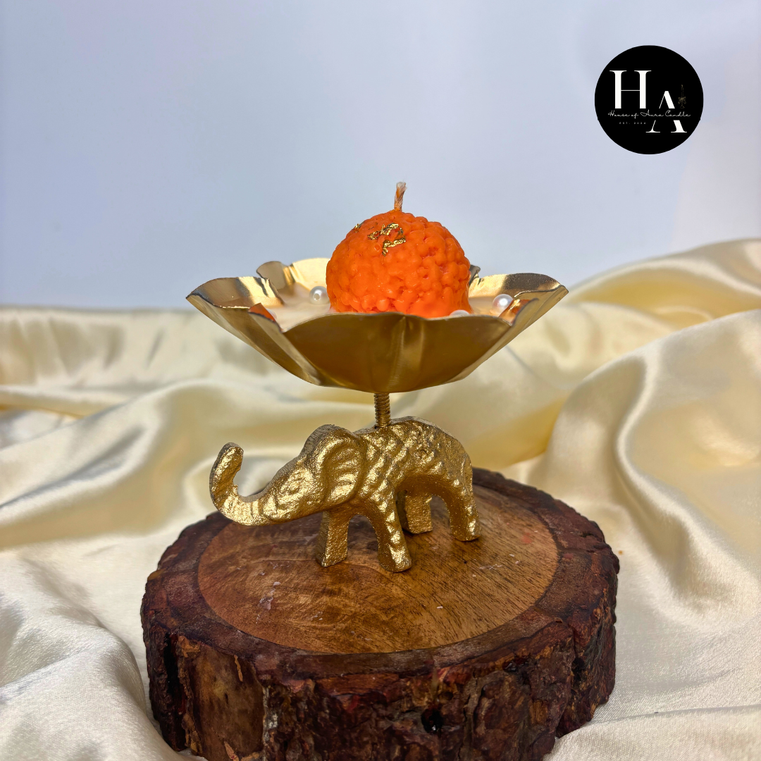 Royal Elephant Urli Candles (with Mithai Candles)