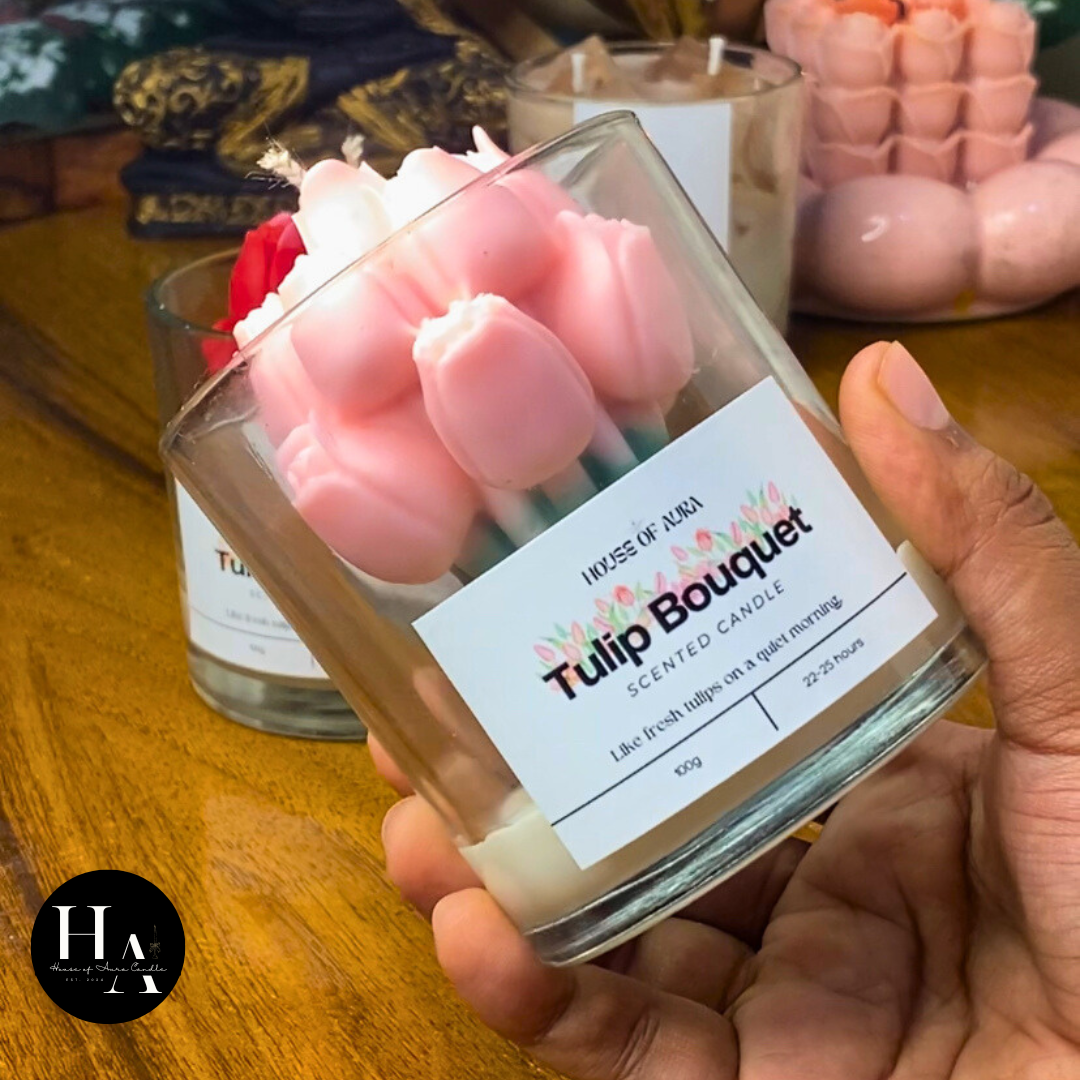 Tulip Jar Candle