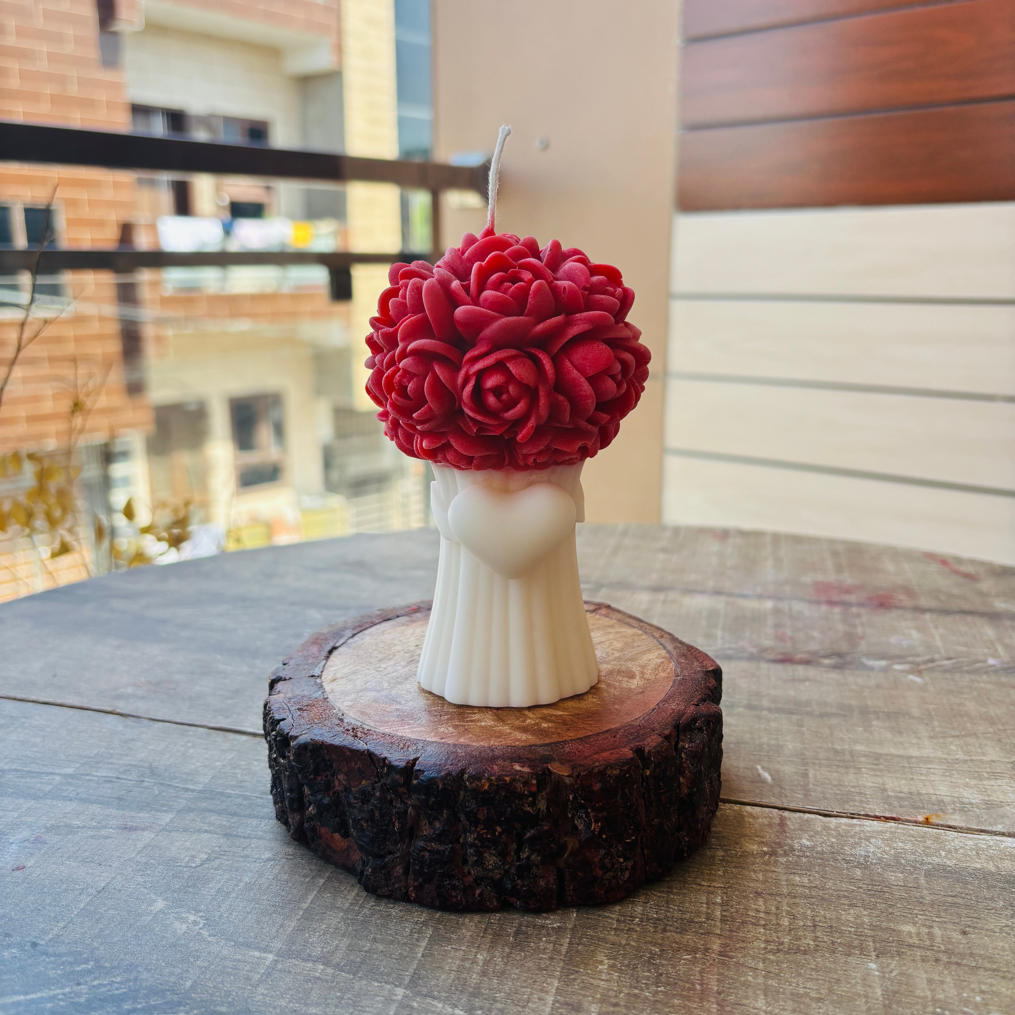 Rose Bouquet Candle