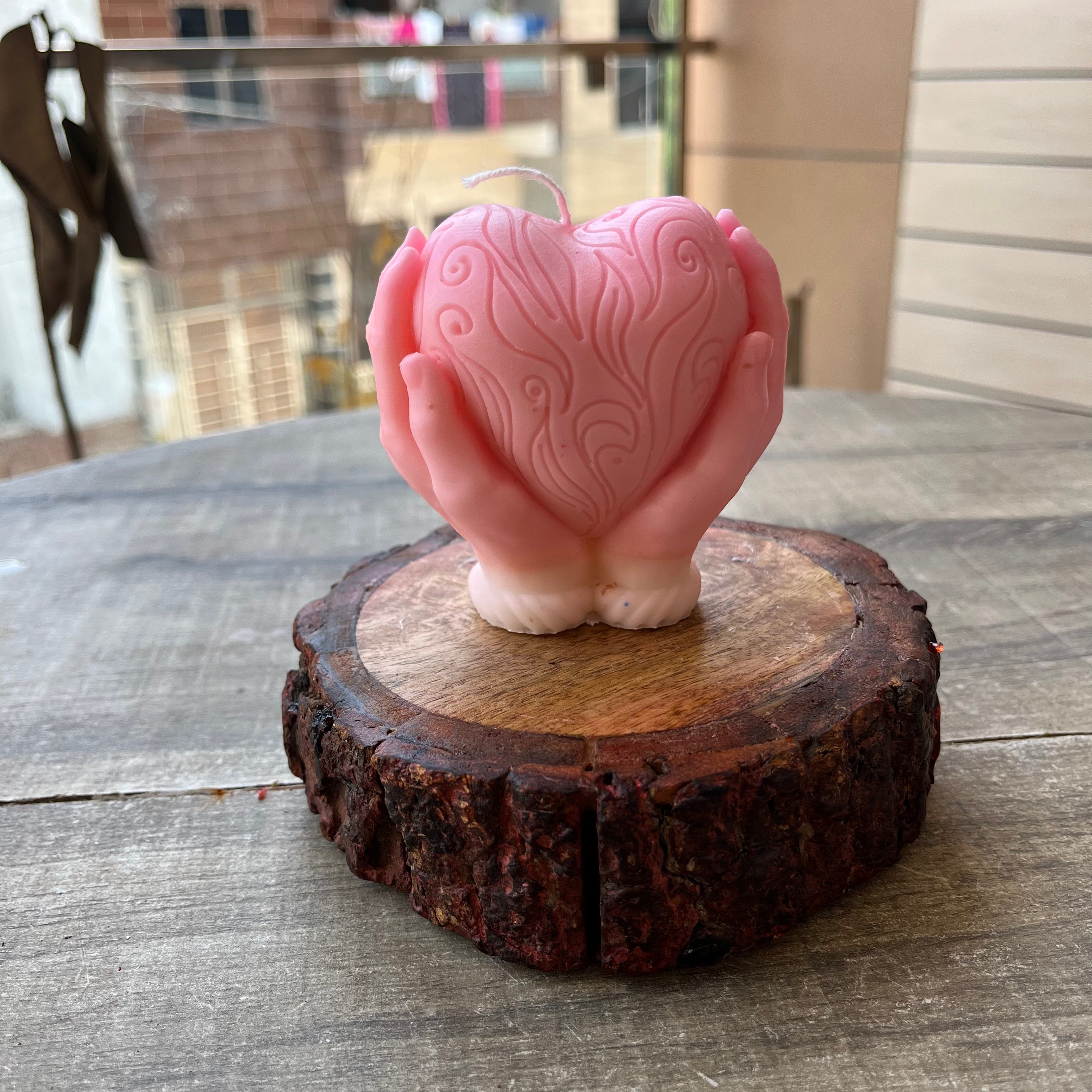 Hands of Love Candle