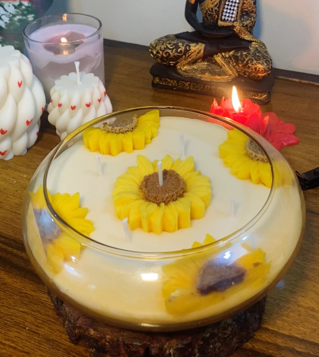 Petal Candle Bowl