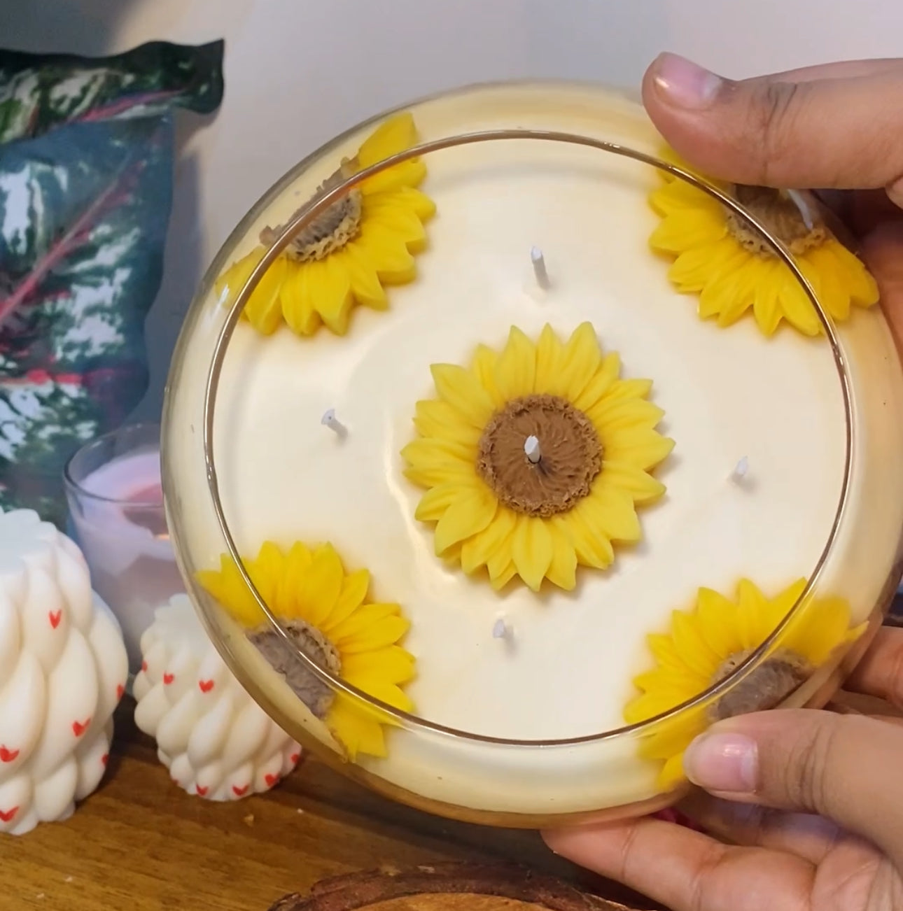 Petal Candle Bowl
