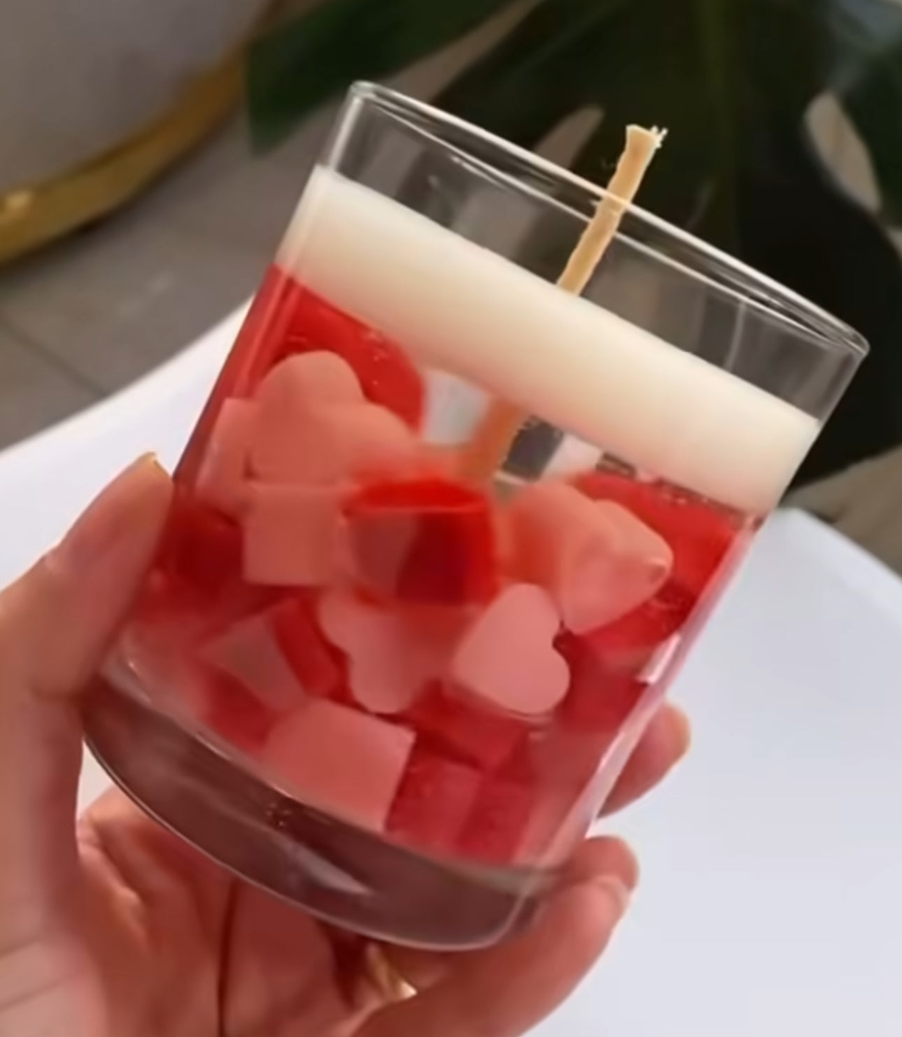 Heart Bloom Candle