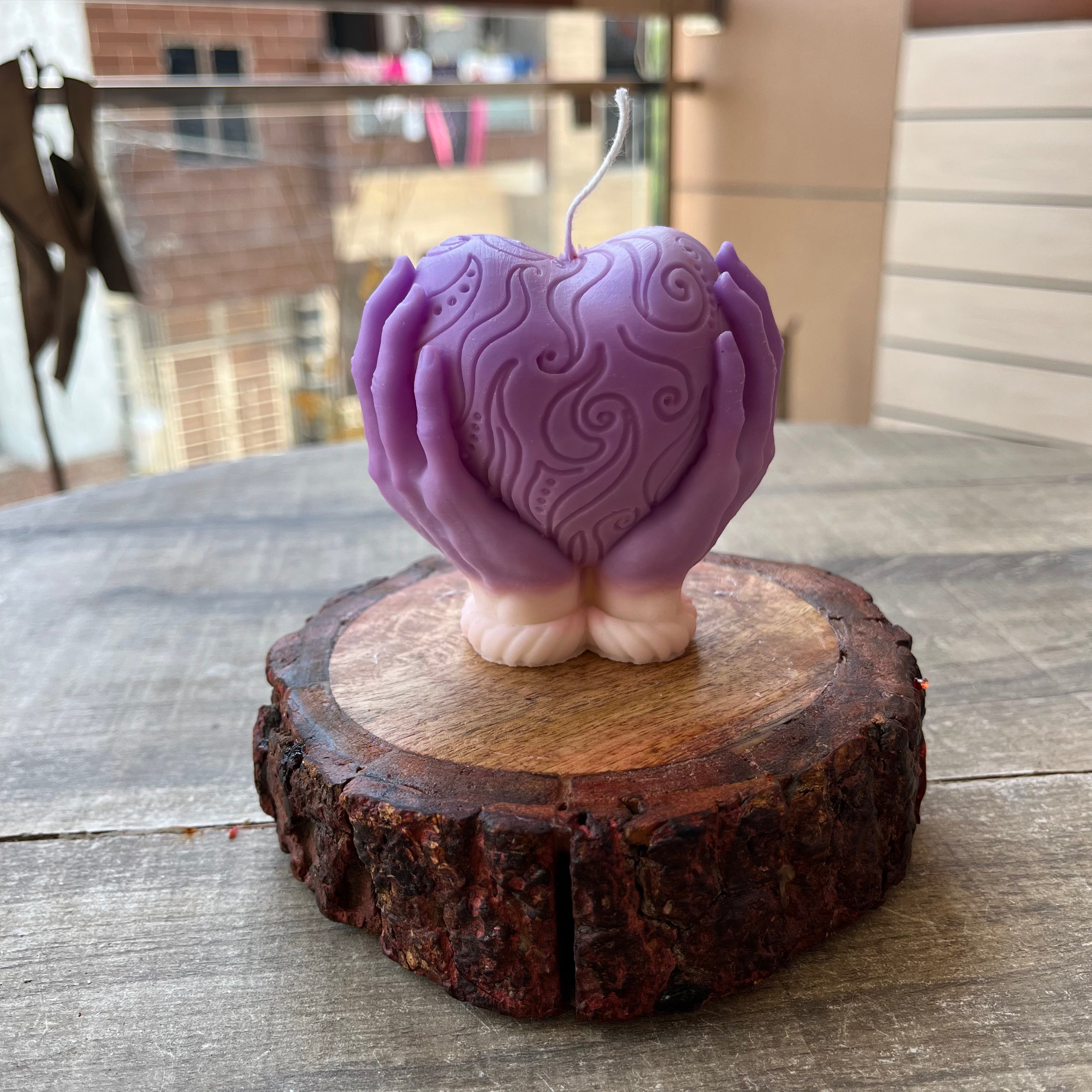 Hands of Love Candle
