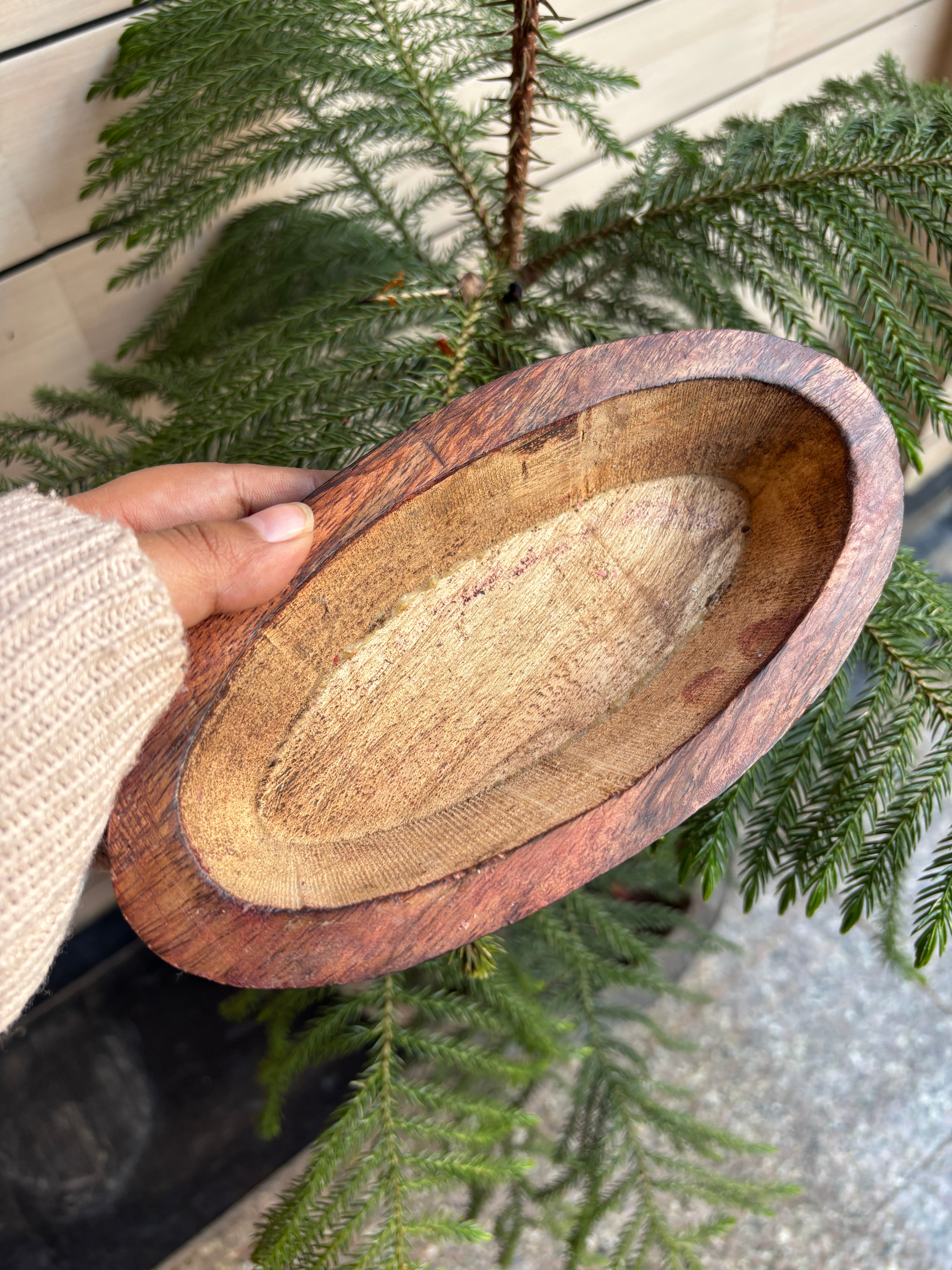 WB0001 - Wooden Boat Bowl