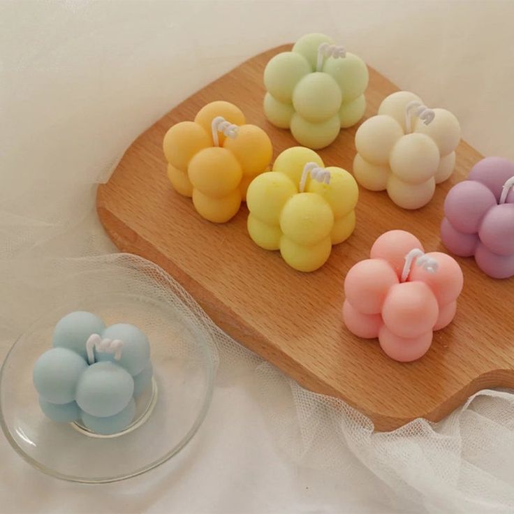 Mini bubble candles