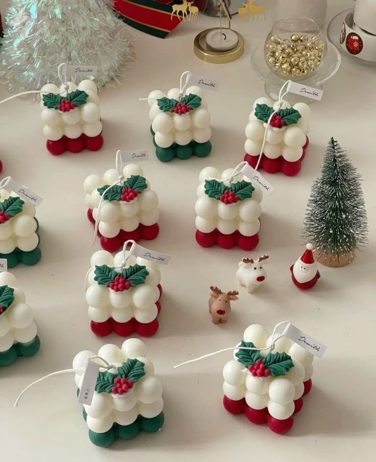 Christmas Special Bubble Candle